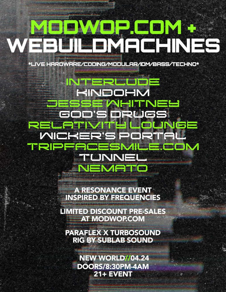 April 24 @ New World